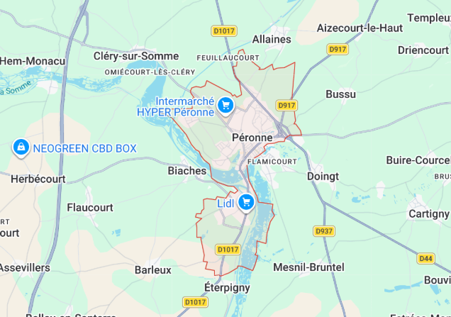 Péronne et ses environs