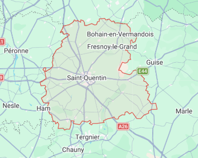 Saint-quentin et ses environs
