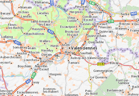 Carte Valenciennes - Consultant HSE